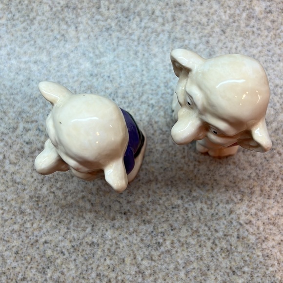 Set of two little hand painted ceramic Cave Trolls 🧌 or Leprechauns vintage - Picture 6 of 12